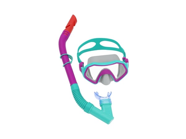 Bestway snorkelmaske med rør blandede farger (24025)