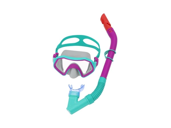 Bestway snorkelmaske med rør blandede farger (24025)