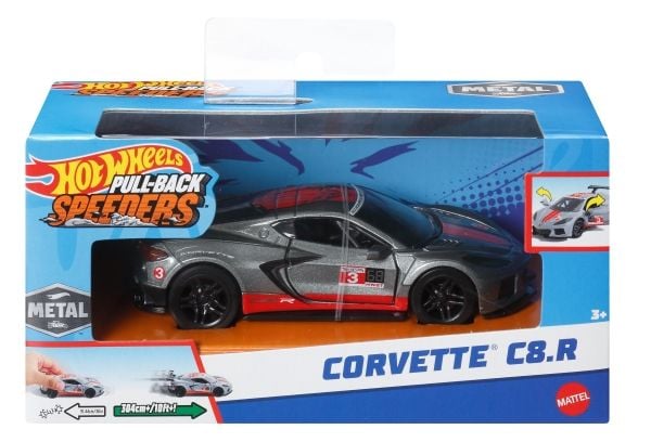 Hot Wheels Pull-Backs 1:43 Asst. CDU