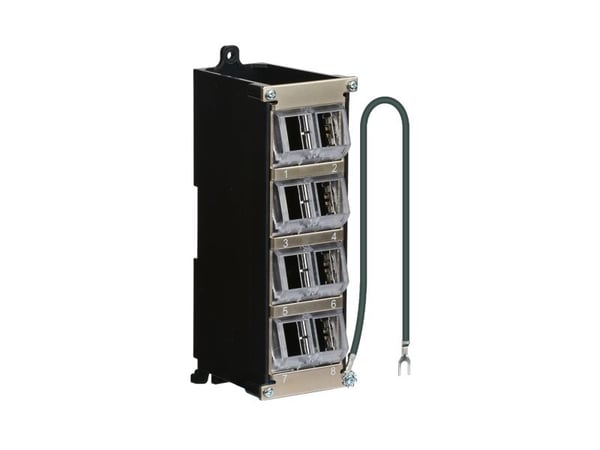 EFB-Elektronik Keystone-jakotukkikotelo 8-porttinen yläkisko- ja seinäasennukseen, muovia Valmistaja: EFB Elektronik (ET-25186.2)
