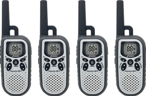 Stabo freecomm 400 II, 16 kanaler, 10000 m, Voksen, Unisex, LCD, 500 mm