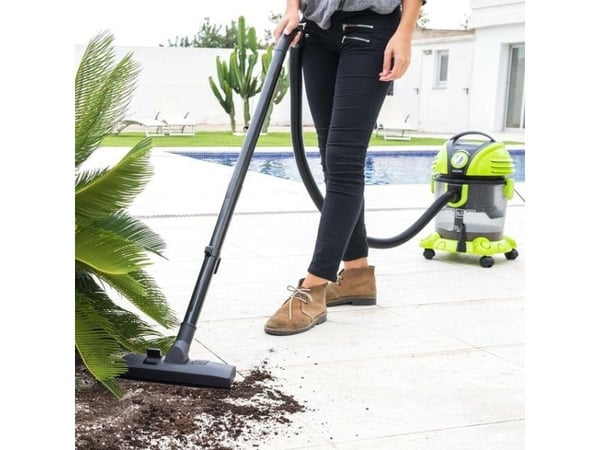 Cecotec Wet&Dry T, 1200 W, Trommelvakuum, Tørr & våt, Uten pose, 15 l, HEPA