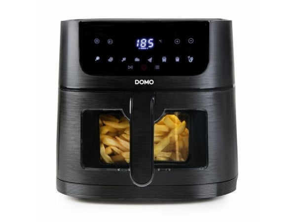 Domo DO540FR, Varmluftsfrityr, 6 l, 1,5 kg, 80 °C, 220 °C, Single/enkelt