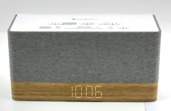 Soundmaster UR630WE, Klokke, FM, PLL, UKW, 6 W, Grå, Hvit, AAA, AAA