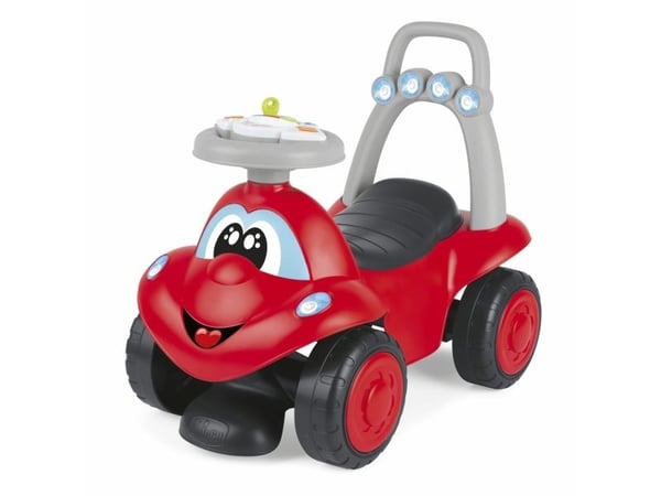 Chicco Classic 00011211000000, 1 år, 4 hjul, Plast, Sort, Grå, Rød, Batterier kreves