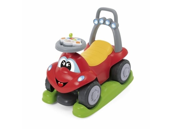 Chicco Classic 00011505000000, 1 år, 4 hjul, Akrylonitril-butadien-styren (ABS), Plast, Polyamid, Polypropylen (PP), Stål, Sort, Grå, Rød, Batterie...