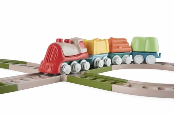 Chicco Classic 00011543000000, Tog og jernbane, 1,5 år, Flerfarget, Plast