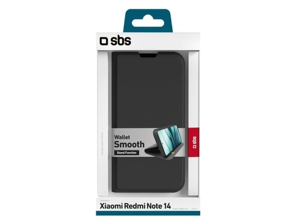SBS lompakkojalusta Xiaomi Redmi Note 14 5G/4G musta