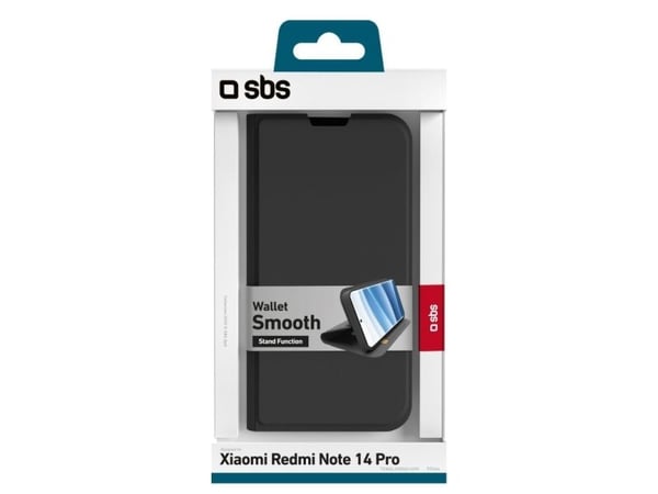 SBS Lompakkojalusta Xiaomi Redmi Note 14 Pro musta