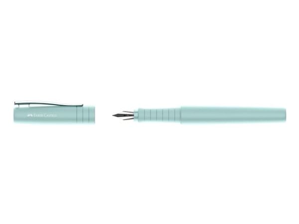 Faber-Castell 241011, Blå, Patron-refillsystem, Resirkulert plast, Fin, Ambidextrous, 1 stk