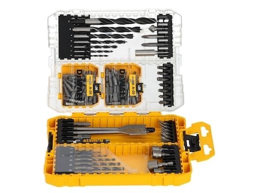 Porasarja 100 kpl. PH, PZ, TX terät, puu- ja metalliporanterät, keskikova kotelo, DEWALT [DT70785-QZ]
