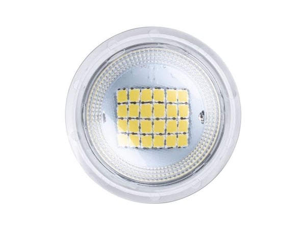 Paulmann 92458, Innsunket spotlight, 1 ampuller, LED, 4000 K, 505 lm, Sort, Hvit