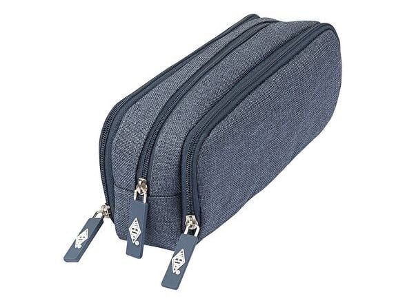 Wedo 24245133, Polyester, Blå, Monokromatisk, Gutt/Jente, Glidelås, Voksen/Barn