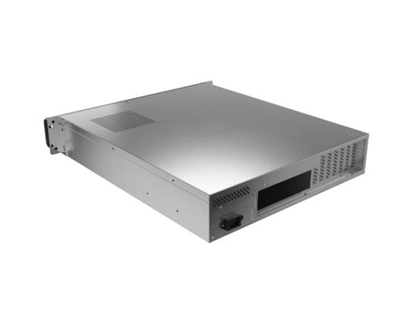 Lanberg - Rackmonterbar 2U - ATX - ingen strømforsyning - svart - USB