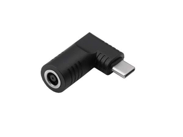 Akyga AK-ND-D16, USB type C, 6.0 x 4.4 mm + pin, musta