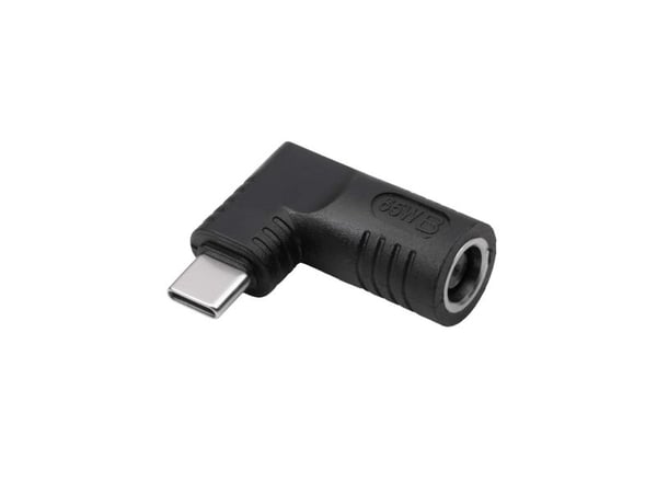 Akyga AK-ND-D02, 7.4 x 5.0 mm + Pin, USB-C, Sort