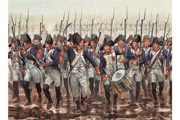 1:72 Napoleonskrig: fransk infanteri 1800-05