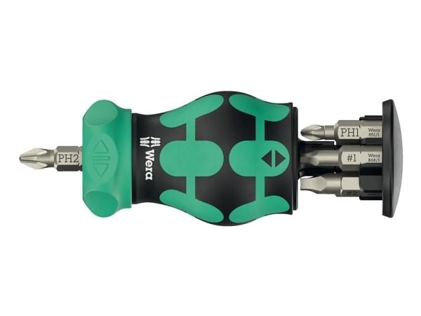 Wera Kraftform Kompakt Stubby magasin RA 4, 60 mm, 115 mm, 40 mm, 180 g, 6 stk