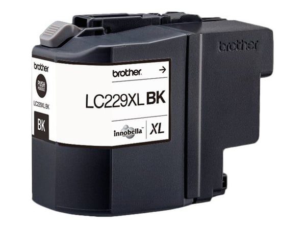 Brother LC229XLBKBP - Svart - original - blister - bläckpatron - för Brother MFC-J5320DW, MFC-J5625DW
