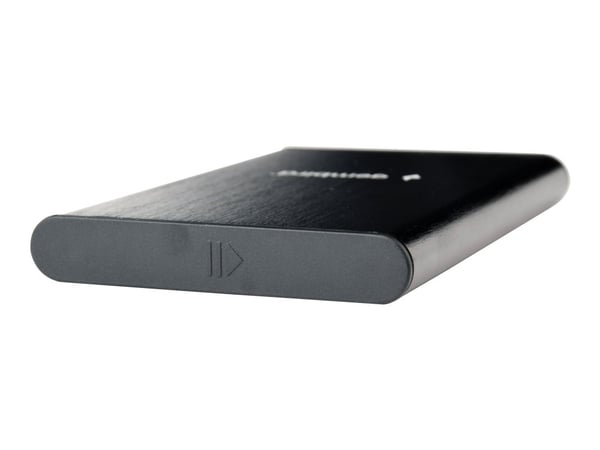 Gembird EE2-U3S-6, HDD-/SSD-kotelo, 2.5", SATA, 6 Gbit/s, USB-liitettävyys, Musta
