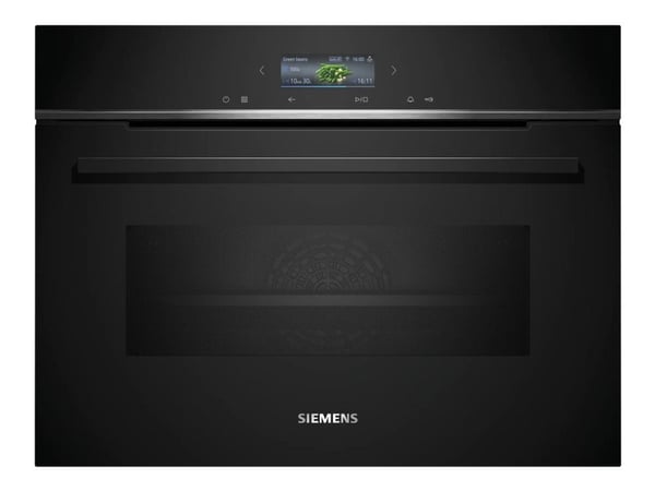 Siemens iQ700 kompakti uuni mikroaaltouunitoiminnolla – 60 x 45 cm