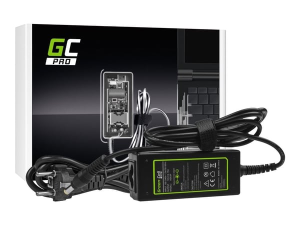 Green Cell AD53P, Kannettava tietokone, Sisätila, 100 - 240 V, 50 - 60 Hz, 40 W, 19 V