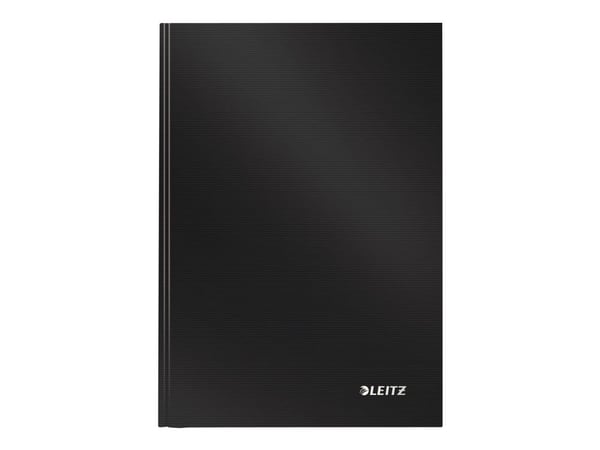 Leitz Solid A5-muistikirja, 80 arkkia, ruudut, kovakantinen, Yksivärinen, musta, A5, 80 arkkia, Kiiltävä, 80 g/m²
