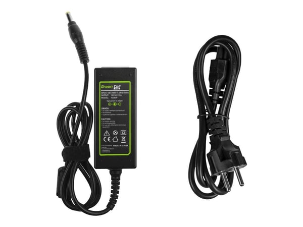 Green Cell AD53P, Kannettava tietokone, Sisätila, 100 - 240 V, 50 - 60 Hz, 40 W, 19 V