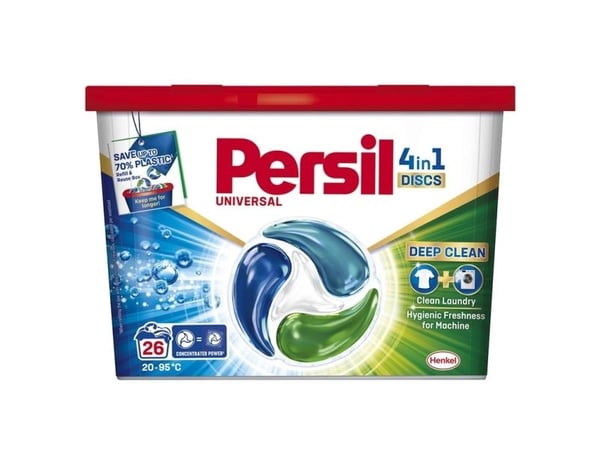 Persil CAPS WASHING PERSIL DISCS WHITE 26PCE