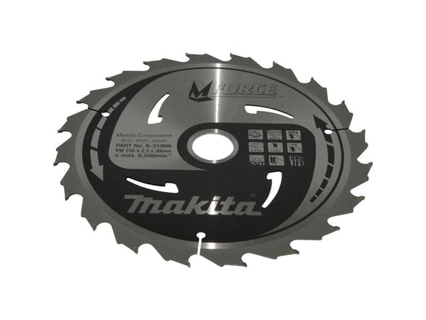 Makita M-Force - Pyörösahanterä - puulle - 235 mm (B-31996)