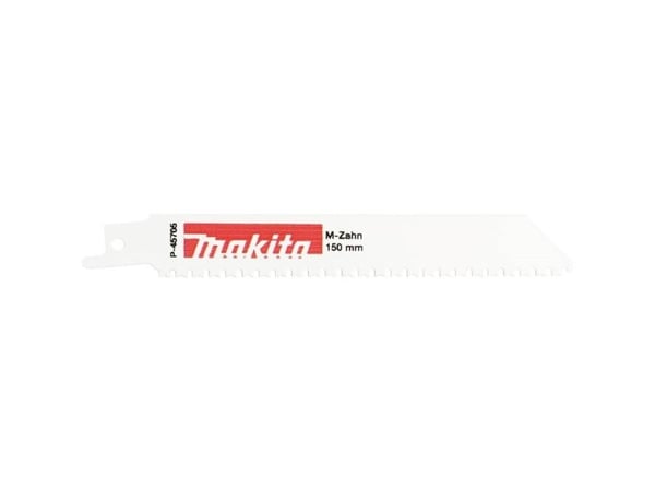Makita P-45705, Sabelsagblad, Metall, Rustfritt stål, 13 cm, 0,9 mm, 5 stykker