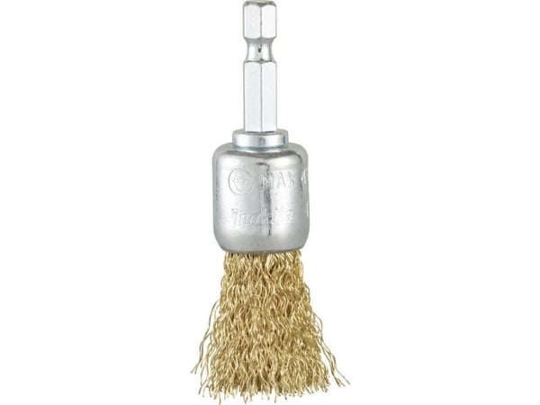 Makita - Wire cone brush - for tre, metall, rust - 19 mm - heksagonal
