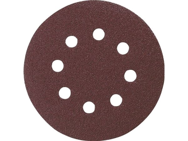 Makita - Slipeark - for tre, metall - 10 deler - 125 mm - rund - grovkorn: P320 - 125 mm