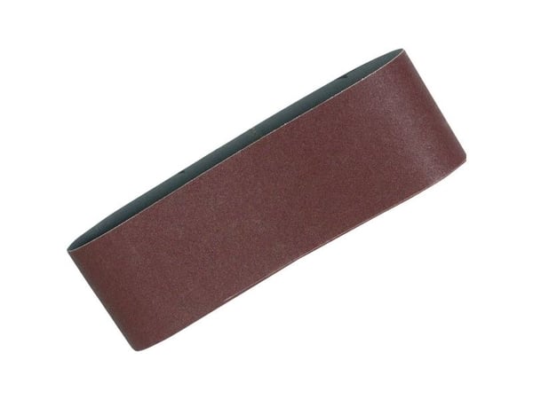Makita - Slipebelte - for tre, metall, plast, aluminium, stål, maling - 5 deler - grovkorn: 150, medium-coarse - 76 mm x 457 mm - for Makita 9910, ...