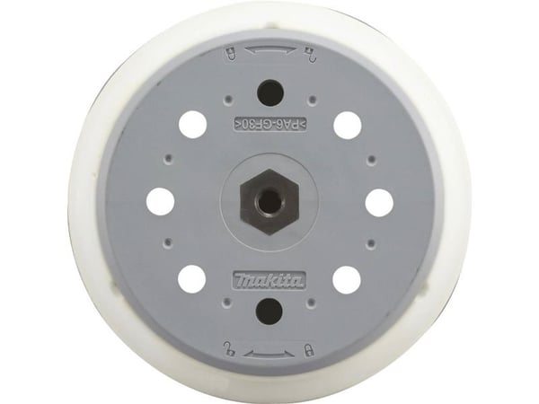 Makita - Ryggingspute - 150 mm - rund - grovkorn: super soft - for Makita BO6050J