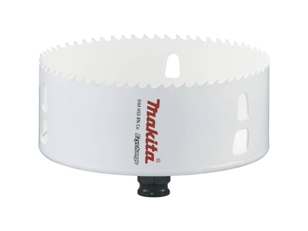 Makita E-04036, Single/enkelt, Drill, Stål, Aluminium, Plast, Tre, Rustfritt stål, Hvit, Bimetall, 4,4 cm