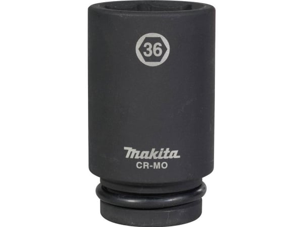 Makita E-22399, Kraftpipe, Svart, 1 hoder, 3/8", Metrisk, 36 mm