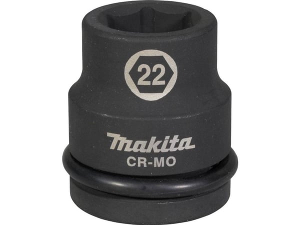 Makita E-22252, Kraftpipe, Svart, 1 hoder, 3/8", Metrisk, 22 mm