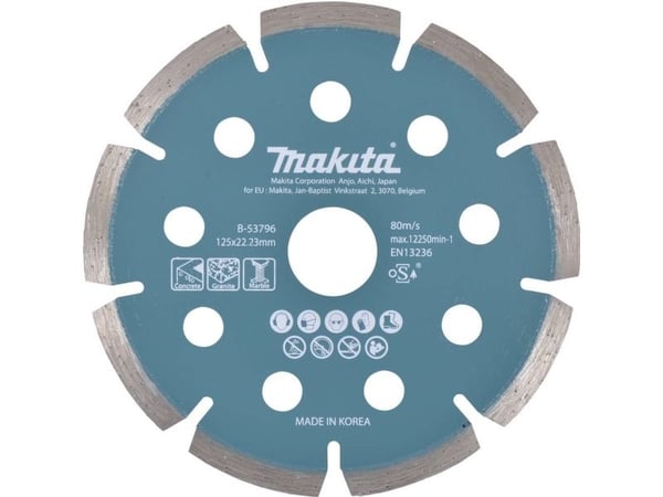 Makita - Timanttinen leikkuukiekko - 125 mm
