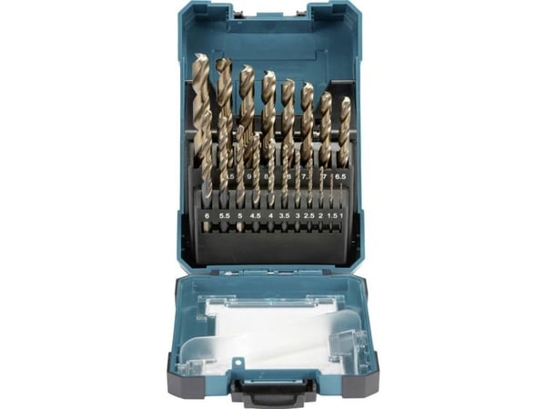 Makita M-Force - Poranteräsarja - metallille - 19 kpl - 1-10 mm
