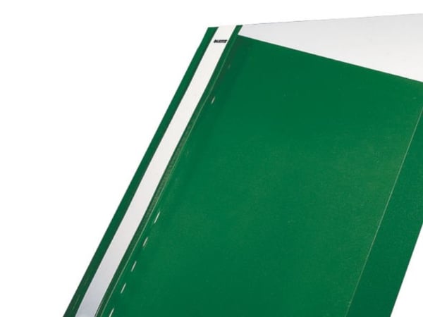 Leitz - Rapportfil - for A4 (210 x 297 mm) - kapasitet: 250 ark - grønn