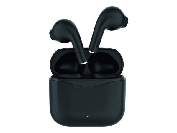 2GO 797357, True Wireless Stereo (TWS), Samtaler/musikk, Hodesett, Sort