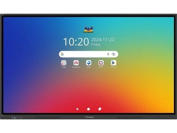 Viewsonic IFP8634, 2,18 m (86"), 1895,04 x 1065,96 mm, 350 cd/m², 1,07 miljardia väriä, 3840 x 2160 pikseliä, TFT-LCD