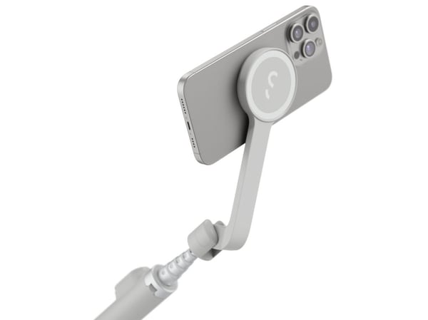 ShiftCam SnapStand Mini, Smarttelefon, Steinfarge, Alle merker, Aluminium, 35°, 29,5 cm