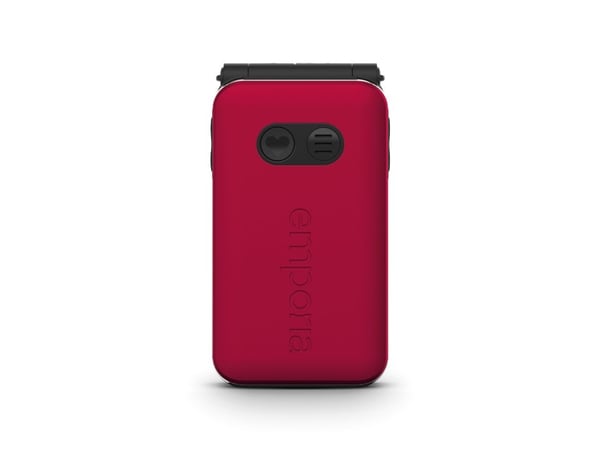 Emporia emporiaJOY-LTE, Simpukka, Yksittäinen SIM, 7,11 cm (2.8"), 2 MP, 1300 mAh, Punainen