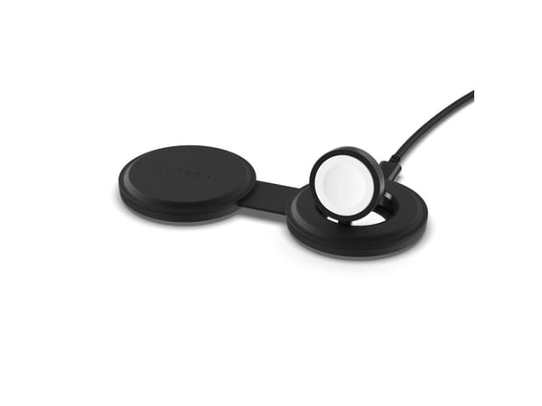 Satechi OntheGo 2-in-1, Sisätila, USB, Langaton lataaminen, musta