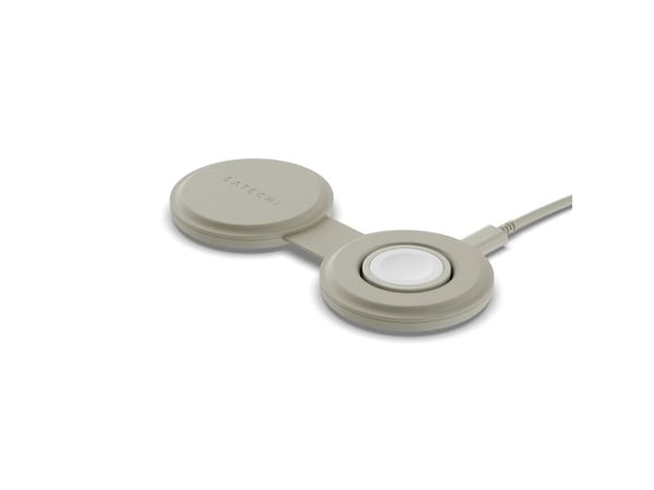 Satechi OntheGo 2-in-1, Sisätila, USB, Langaton lataaminen, Valkoinen