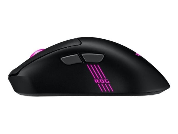 ASUS ROG Keris II Origin BLK, Oikeakätinen, Optinen, RF Wireless + Bluetooth + USB Type-A, 42000 DPI, musta