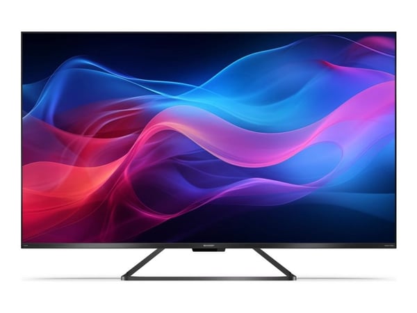 Sharp 50GR8265E - 50" Diagonalklasse GR8 Series LED-bakgrunnsbelyst LCD TV - QLED - Smart TV - Google TV - 4K UHD (2160p) 3840 x 2160 - HDR - Quant...