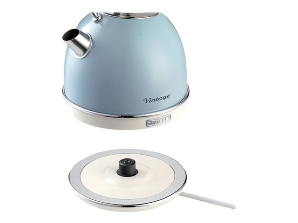 Ariete 2877 Vintage - Vattenkokare - 1.7 liter - 2 kW - ljusblå